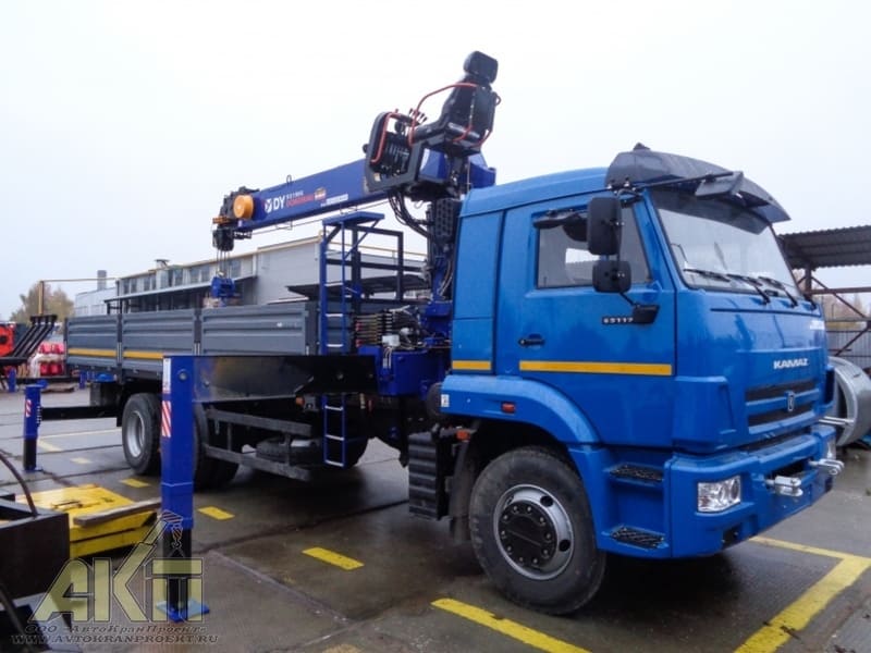 Манипулятор КАМАЗ-65117 (7 тонн) (2012) - заказать в АвтоКранПроект